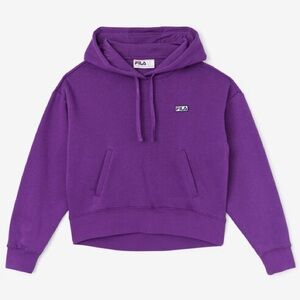 Fila Purple Hoodie in Small